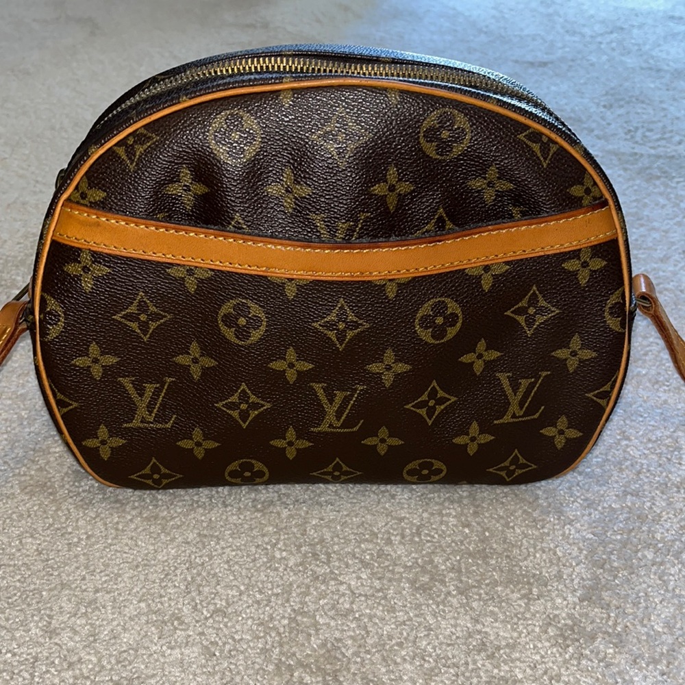 Louis Vuitton Monogram Blois Crossbody Shoulder Handbag